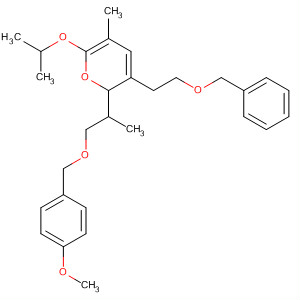 2H-Pyran,tetrahydro-2-[2-[(4-methoxyphenyl)methoxy]-1-methylethyl]-5-methyl-6-(1-methylethoxy)-3-[2-(phenylmethoxy)ethyl]-