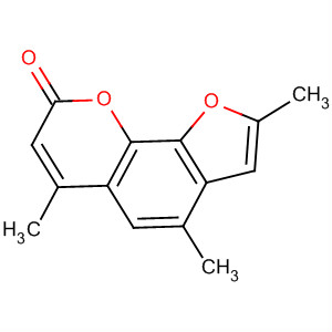 8H-Furo[3,2-h][1]benzopyran-8-one, 2,4,6-trimethyl-