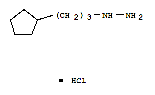 1-(3-cyclopentlypropyl)hydrazine
