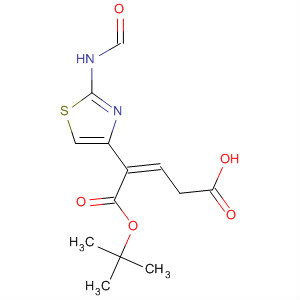 2-Pentenedioic acid, 2-[2-(formylamino)-4-thiazolyl]-,5-(1,1-dimethylethyl) ester, (Z)-