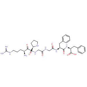 L-Phenylalanine,N-[N-[N-[N-(1-L-arginyl-L-prolyl)glycyl]glycyl]-L-phenylalanyl]-
