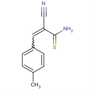 2-Propenethioamide, 2-cyano-3-(4-methylphenyl)-