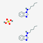 bis[1H-benzimidazole-1-pentylammonium] sulphate