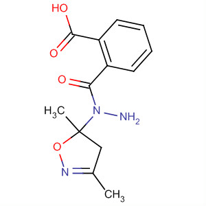 Benzoic acid, 2-(4,5-dihydro-3,5-dimethyl-5-isoxazolyl)hydrazide