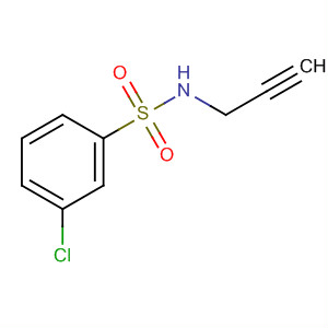 Benzenesulfonamide, 3-chloro-N-2-propynyl-