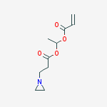 1-{[3-(aziridin-1-yl)propanoyl]oxy}ethyl prop-2-enoate