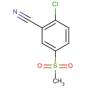 Benzonitrile, 2-chloro-5-(methylsulfonyl)-
