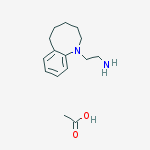 2-(3,4,5,6-tetrahydro-1-benzazocin-1(2h)-yl)ethanamine acetate