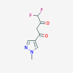 4,4-difluoro-1-(1-methyl-1H-pyrazol-4-yl)butane-1,3-dione