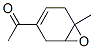 Ethanone,1-(6-methyl-7-oxabicyclo[4.1.0]hept-3-en-3-yl)- molecular structure