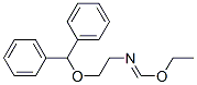 N-(2-benzhydryloxyethyl)-1-ethoxy-methanimine