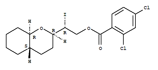 (2R)-2-iodo-2-[(4aS,8aR)-octahydro-2H-chromen-2-yl]ethyl 2,4-dichlorobenzoate