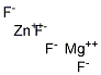 Magnesium zinc fluoride, manganese-doped molecular structure