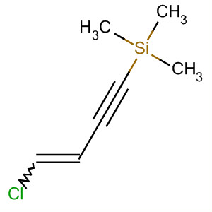 Silane, (4-chloro-3-buten-1-ynyl)trimethyl- molecular structure