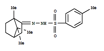 4-methyl-N'-(1,7,7-trimethylbicyclo[2.2.1]hept-2-ylidene)benzenesulfonohydrazide molecular structure