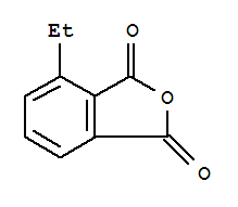 1,3-ISOBENZOFURANDIONE,4-ETHYL- molecular structure