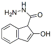1H-Indene-1-carboxylic  acid,  2-hydroxy-,  hydrazide molecular structure