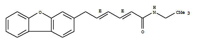 (2E,4E)-6-dibenzo[b,d]furan-3-yl-N-(2,2-dimethylpropyl)hexa-2,4-dienamide