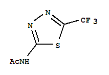 N-[5-(trifluoromethyl)-1,3,4-thiadiazol-2-yl]acetamide