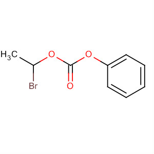 Carbonic acid, 1-bromoethyl phenyl ester molecular structure