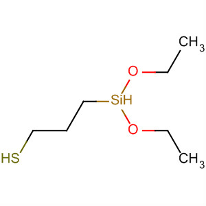 1-Propanethiol, 3-(diethoxysilyl)- molecular structure
