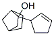 Bicyclo[2.2.1]heptan-2-ol, 2-(2-cyclopenten-1-yl)- molecular structure