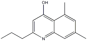5,7-Dimethyl-4-hydroxy-2-propylquinoline