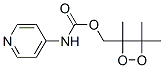 (3,4,4-Trimethyl-1,2-dioxetan-3-yl)methyl 4-pyridinylcarbamate