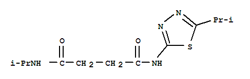 N-(1-methylethyl)-N'-[5-(1-methylethyl)-1,3,4-thiadiazol-2-yl]butanediamide