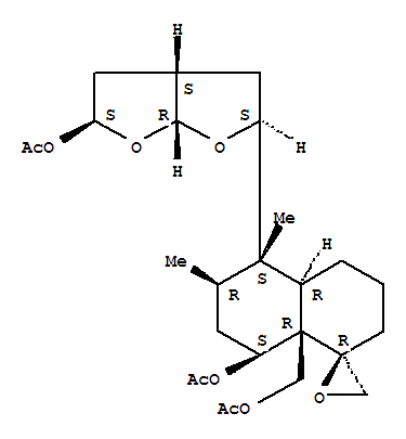 Caryoptinol,15-(acetyloxy)-3-deoxy-14,15-dihydro-, (15b)-