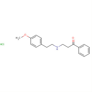 1-Propanone, 3-[[(4-methoxyphenyl)methyl]methylamino]-1-phenyl-,hydrochloride