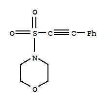 Morpholine,4-[(2-phenylethynyl)sulfonyl]- molecular structure
