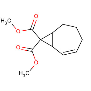 Bicyclo[5.1.0]oct-2-ene-8,8-dicarboxylic acid, dimethyl ester molecular structure