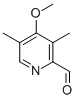 4-methoxy-3,5-dimethylpyridine-2-carbaldehyde