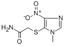 ACETAMIDE, 2-((1-METHYL-4-NITRO-1H-IMIDAZOL-5-YL)THIO)-