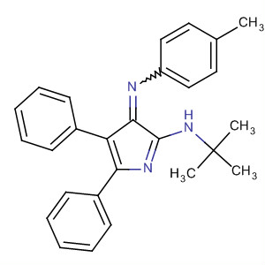 3H-Pyrrol-2-amine,N-(1,1-dimethylethyl)-3-[(4-methylphenyl)imino]-4,5-diphenyl-