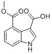 1H-INDOLE-3,4-DICARBOXYLIC ACID,4-METHYL ESTER