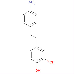1,2-Benzenediol, 4-[2-(4-aminophenyl)ethyl]- molecular structure