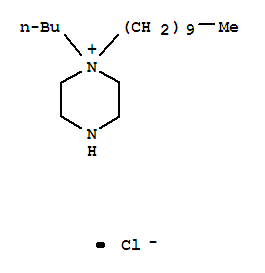 1-butyl-1-decylpiperazin-1-ium chloride