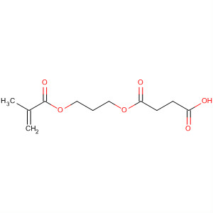 Butanedioic acid, mono[3-[(2-methyl-1-oxo-2-propenyl)oxy]propyl] ester molecular structure