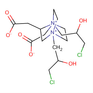 1,4-Diazoniabicyclo[2.2.2]octane, 1,4-bis(3-chloro-2-hydroxypropyl)-,diacetate (salt)