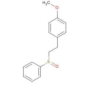 Benzene, 1-methoxy-4-[2-(phenylsulfinyl)ethyl]-