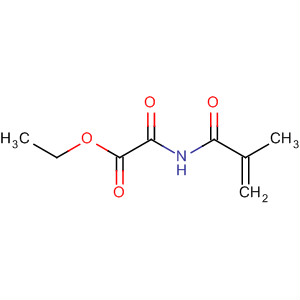 Acetic acid, [(2-methyl-1-oxo-2-propenyl)amino]oxo-, ethyl ester molecular structure