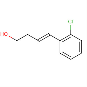 3-Buten-1-ol, 4-(2-chlorophenyl)-, (E)- molecular structure