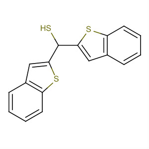 2-Dibenzothiophenemethanethiol molecular structure