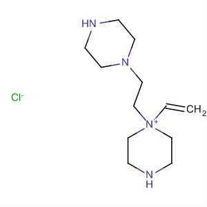 Piperazinium, 1-ethenyl-1-[2-(1-piperazinyl)ethyl]-, chloride