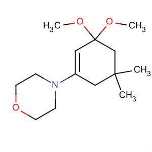 Morpholine, 4-(3,3-dimethoxy-5,5-dimethyl-1-cyclohexen-1-yl)-