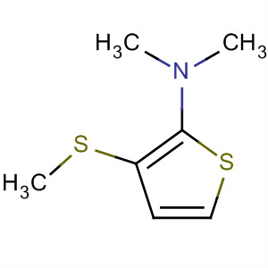 2-Thiophenamine, N,N-dimethyl-3-(methylthio)-