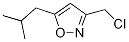 3-(chloromethyl)-5-isobutylisoxazole(SALTDATA: FREE)