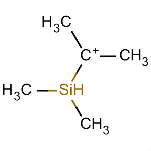Ethylium, 1-(dimethylsilyl)-1-methyl- molecular structure